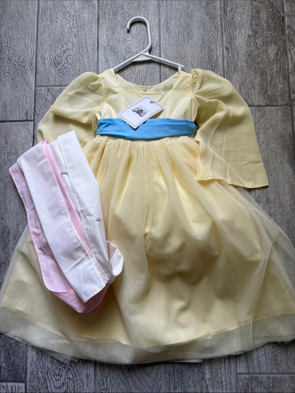 NWT- Only little Once- Anastasia Costume with Blue Sash